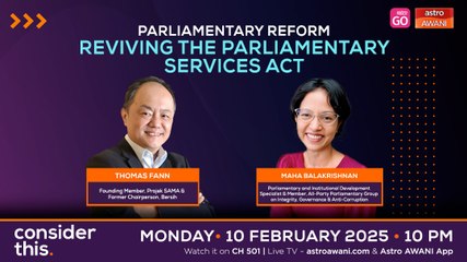 Consider This: Parliamentary Reform (Part 1) — Reviving the Parliamentary Services Act