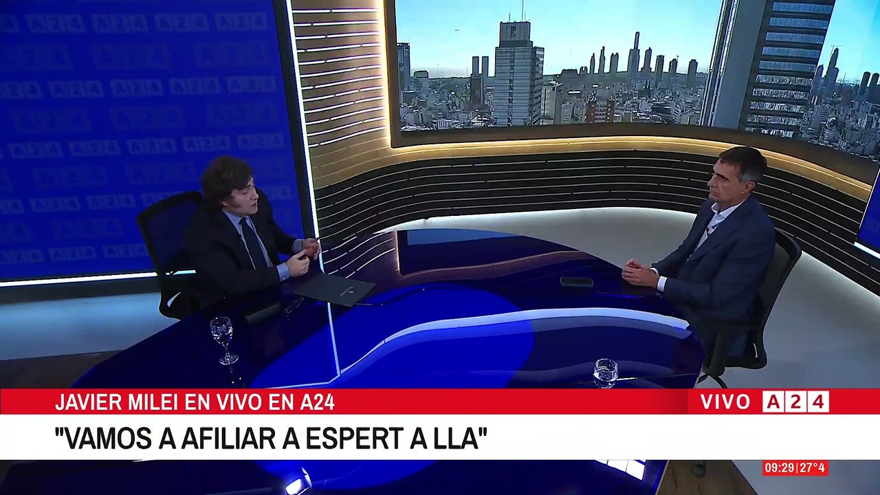 JAVIER MILEI SOBRE EL ROL DE KARINA MILEI