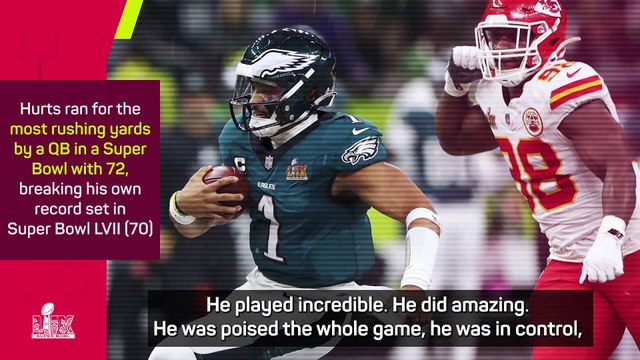 Why 'special' Jalen Hurts won Super Bowl MVP