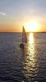 Sailing into Sunset Bliss A Serene Escape