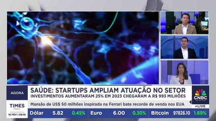 Diretor da Associação Brasileira de Startups de Saúde comenta investimento em healthtechs no Brasil
