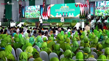 Prabowo Tahan Tangis Saat Lantunan Shalawat di Tengah Pidato