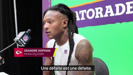 Super Bowl LIX - Hopkins aux journalistes : "Allez-vous parler des arbitres maintenant ?"