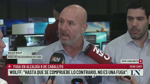 No es una fuga : Waldo Wolff habló sobre el episodio en la alcaldía 6 de Caballito