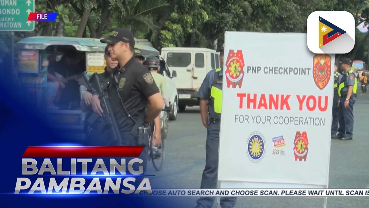 PNP, handa na sa pagsisimula ng campaign period bukas