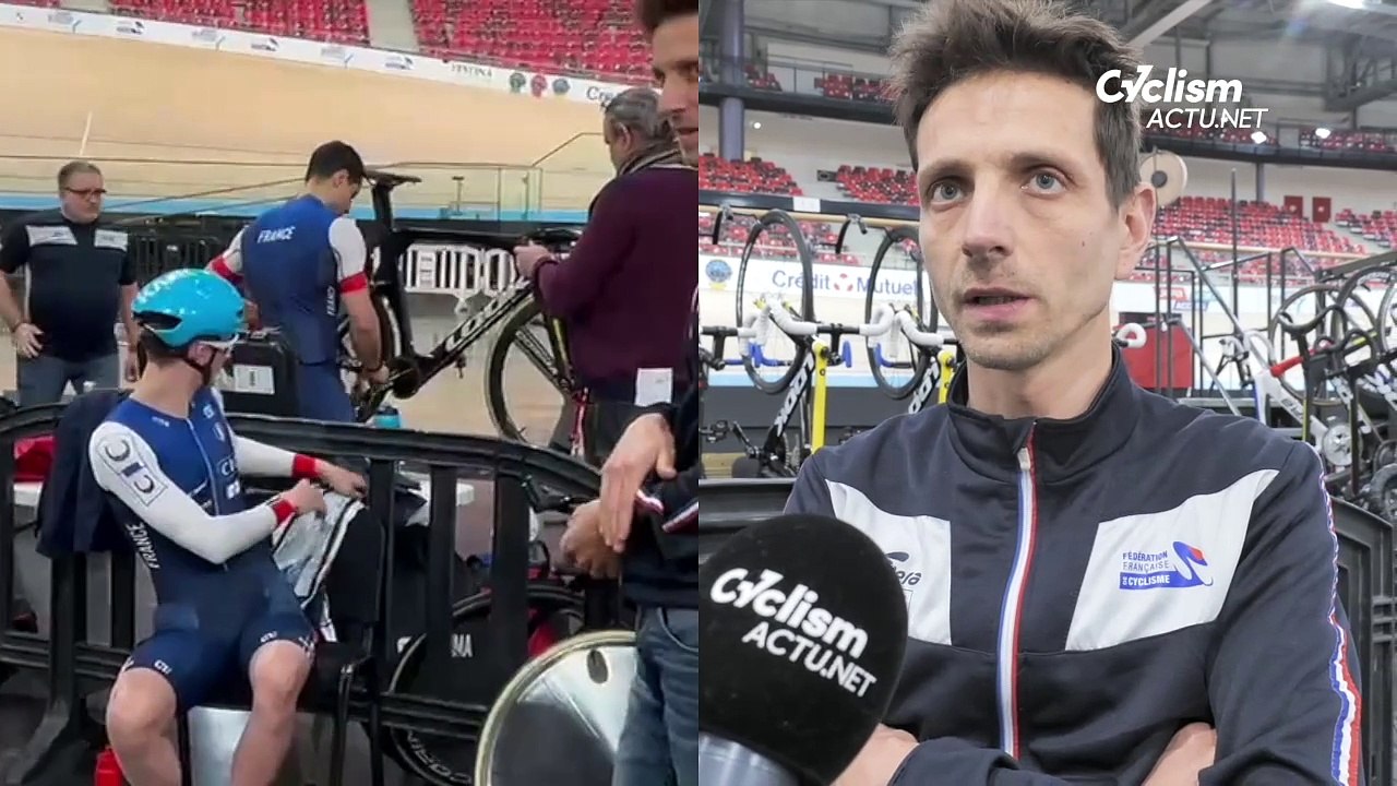 Cyclisme - Piste - Europe 2025 - Steven Henry, entraineur de l'équipe de France d'Endurance : "À priori, c'est reparti pour quatre ans !"