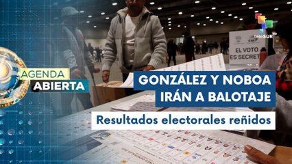 Agenda Abierta 10-02: Ecuador va a balotaje el 13 de abril