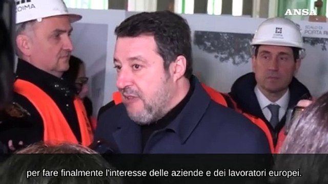 Salvini: I dazi stimolino l'Europa a fare gli interessi dell'Europa