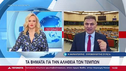 Ο Ευρωβουλευτής ΣΥΡΙΖΑ, Νικόλας Φαραντούρης στο STAR