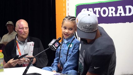 Birthday boy Barkley quizzed by daughter over best present