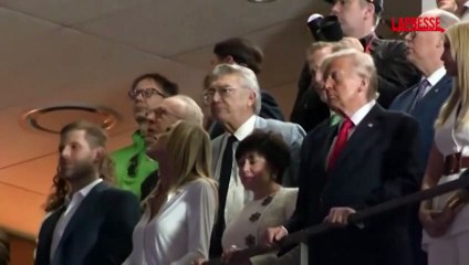 SuperBowl, Donald Trump allo stadio a New Orleans