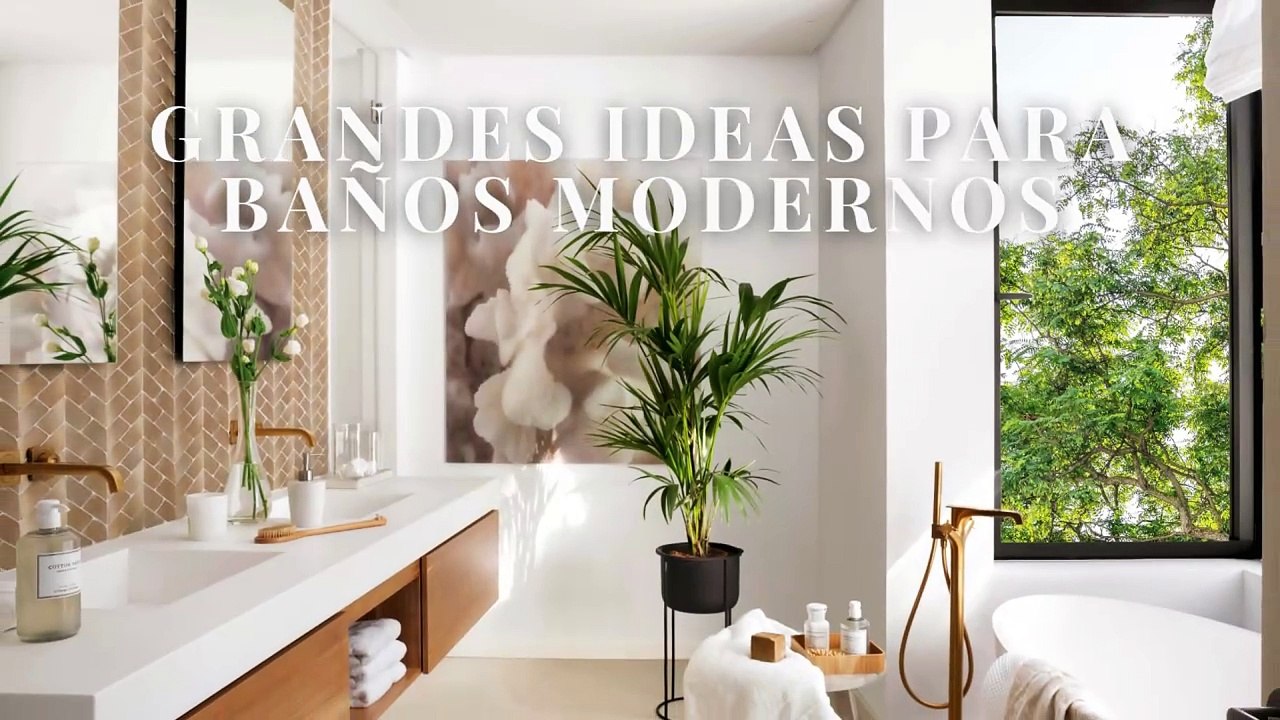 Grandes ideas para baños modernos