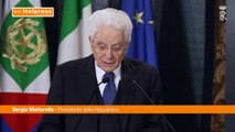 Foibe, Mattarella 