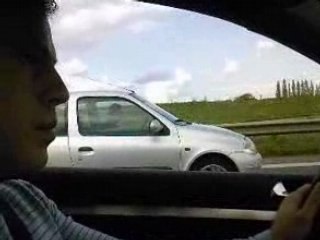 Départ  en 2 golf clio