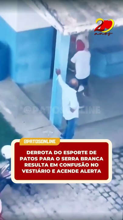 Derrota do Esporte de Patos para o Serra Branca resulta em confusão no vestiário e acende alerta