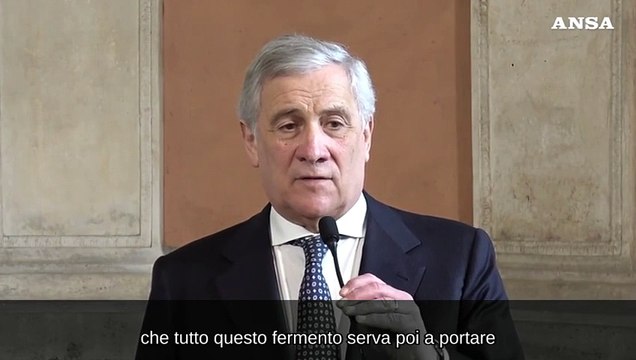 Tajani: L'Ue ha un ruolo da svolgere sulla pace in Ucraina