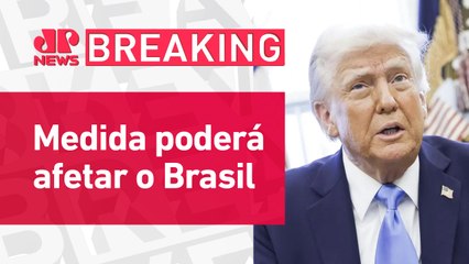 Donald Trump promete anunciar tarifas de 25% sobre aço e alumínio | BREAKING NEWS