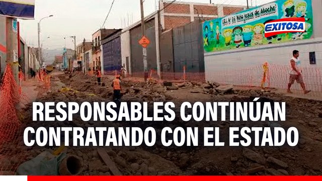 José Luna: Más de 2 mil obras están paralizadas y responsables continúan contratando con el Estado