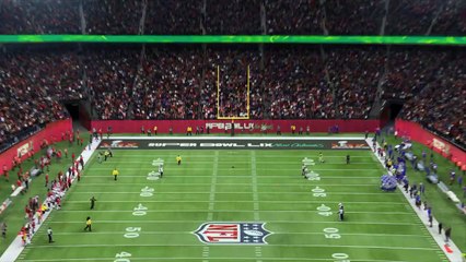 Stitch unleashes chaos at Super Bowl LIX and causes damage on the field.