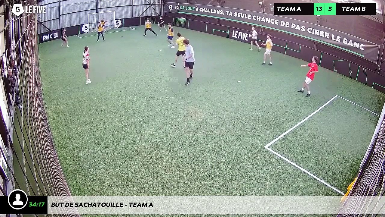But de Sachatouille - Team A