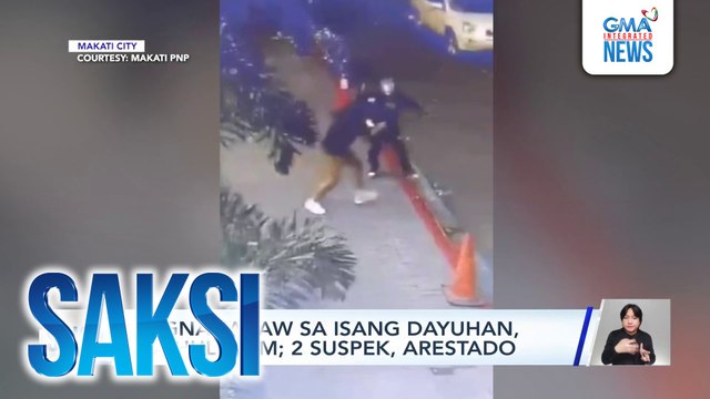 Pagnanakaw sa isang dayuhan, nahuli cam; 2 suspek, arestado | Saksi