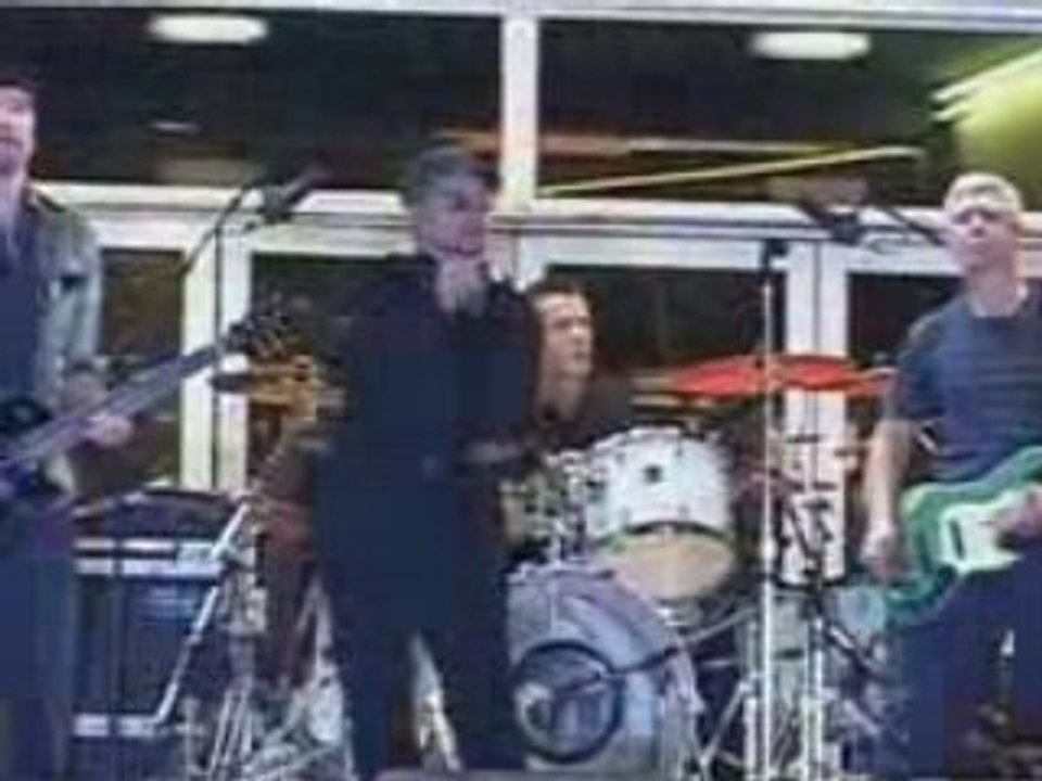 Concert de U2 sur les marches du Palais