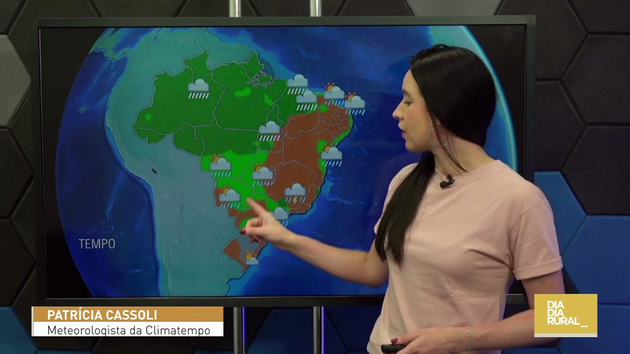 Previsão do tempo desta segunda-feira (10)!