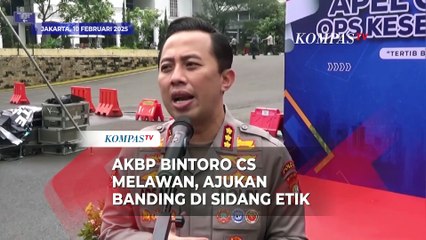 AKBP Bintoro Cs Ajukan Banding, Tak Terima Dipecat Tidak Hormat