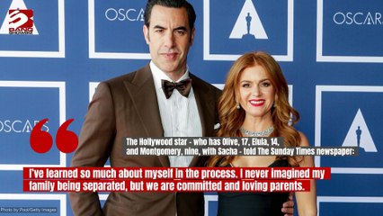 Isla Fisher admits Sacha Baron Cohen split has been 'the most difficult thing'