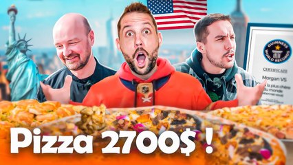 Pizza à 1$ VS 2700$ à New York 🇺🇸! ( Et la pizza au Big Mac, Dinguerie !! )