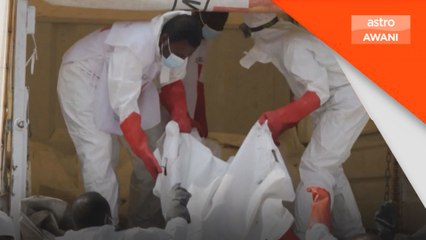 Busuk bau mayat reput, Penjara Muzenze di Congo dibersihkan