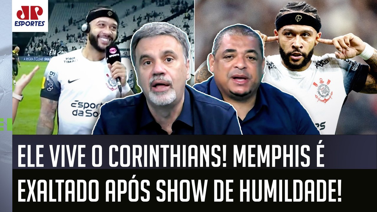 "ISSO É SENSACIONAL! Cara, o Memphis Depay no Corinthians PARECE UM..." OLHA o que foi EXALTADO!