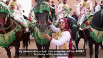 Watch: The fearless female rider keeping a Moroccan tradition alive