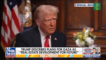Trump dice que los palestinos no tendrían derecho al regreso en su propuesta para Gaza