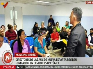 Nueva Esparta | Imparten formación en gestión estratégica para fortalecer las ASIC