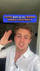 5 sites dont tu ne croiras jamais l'existence 😱🚀