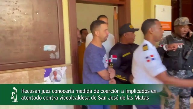 Recusan juez conocería medida de coerción a implicados en atentado contra vicealcaldesa de San José de las Matas