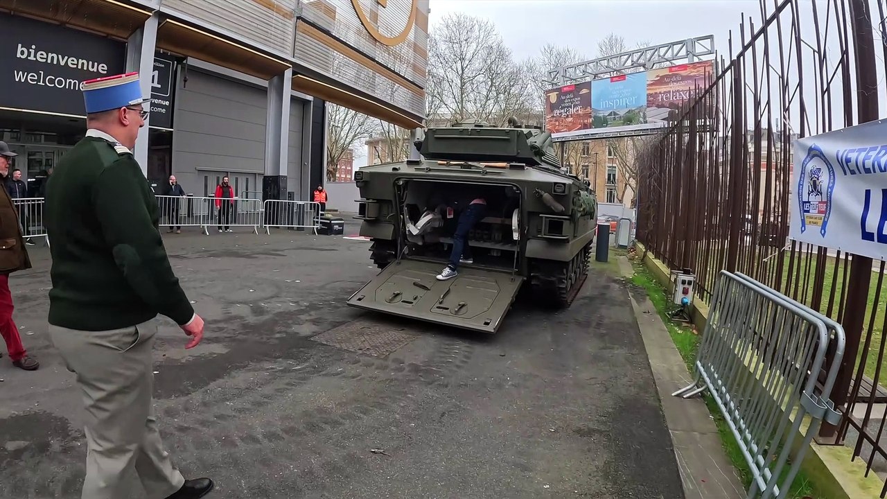 Démonstration Char AMX 10 export