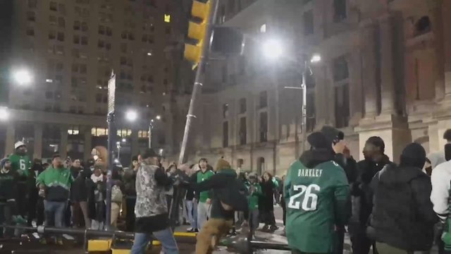 Eagles fans turn Philadelphia into a warzone after Super Bowl LIX victory