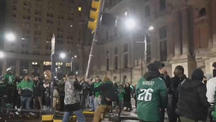 Eagles fans turn Philadelphia into a warzone after Super Bowl LIX victory