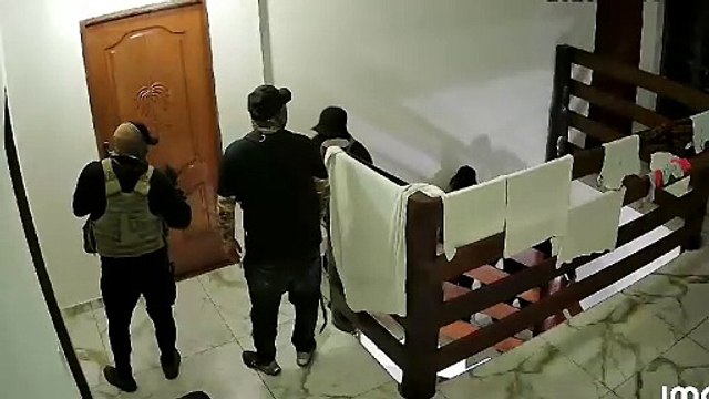 ​Video: Con armas de grueso calibre, así fue la incursión de sujetos armados para atracar en una lechería