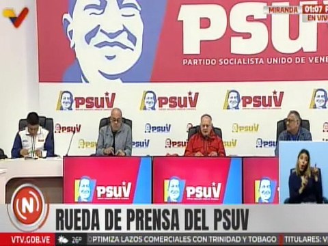 Sec. Gral. del PSUV Cabello: El PSUV se ha fortalecido más que nunca con este V Congreso