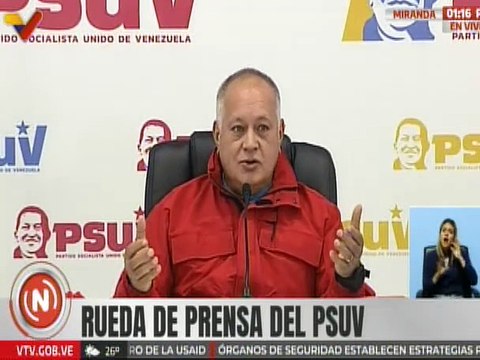 Sec. Gral. PSUV Cabello: Ramificaciones del narcoparamilitarismo hace muy difícil que cambie