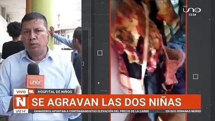 Las niñas quemadas en El Torno están intubadas
