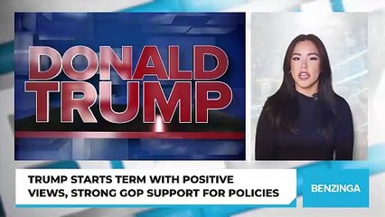 Trump Starts Term With Positive Views, Strong GOP Support for Policies