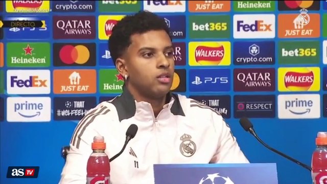 Rueda de prensa completa de Rodrygo Goes en la previa del Manchester City vs. Real Madrid
