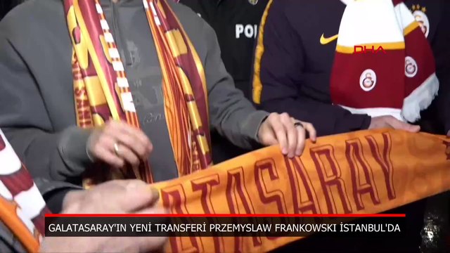 Galatasaray'ın yeni transferi Frankowski İstanbul'da