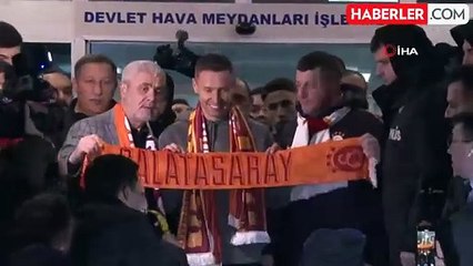 Przemyslaw Frankowski, Galatasaray için İstanbul'a geldi