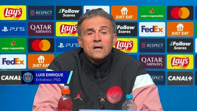 PSG - Luis Enrique : “Il est évident que nous sommes favoris”