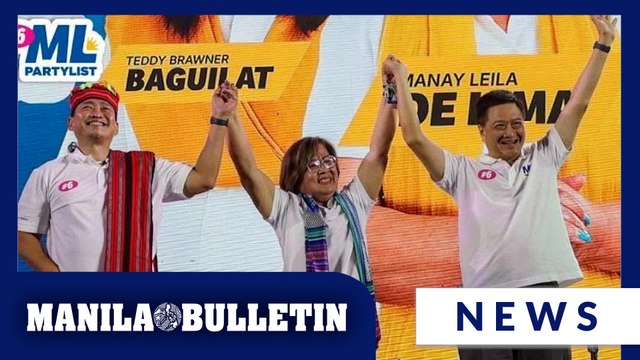 Standee no more: De Lima savors taste of freedom in kick-off rally in Cavite